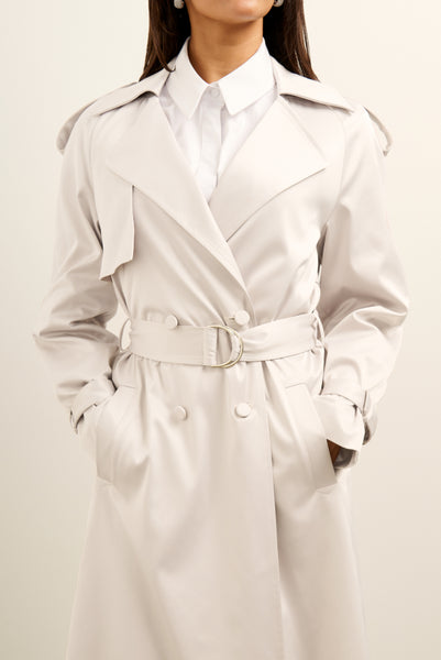 Natascha Trench - Oyster – diidadesigns