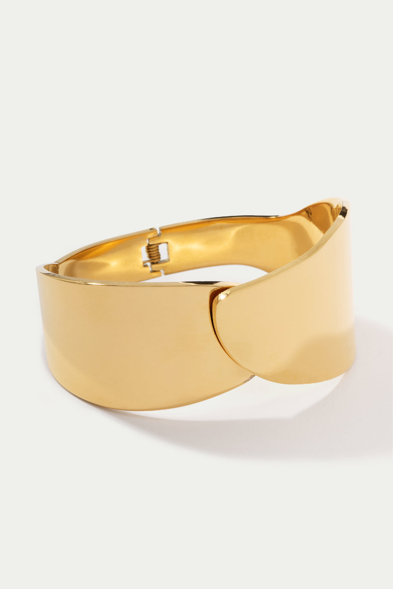 KOKO Fold Over Cuff-GOLD