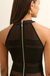 Demi Spliced Maxi - Black