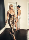Studio 54 Maxi Dress - Gold