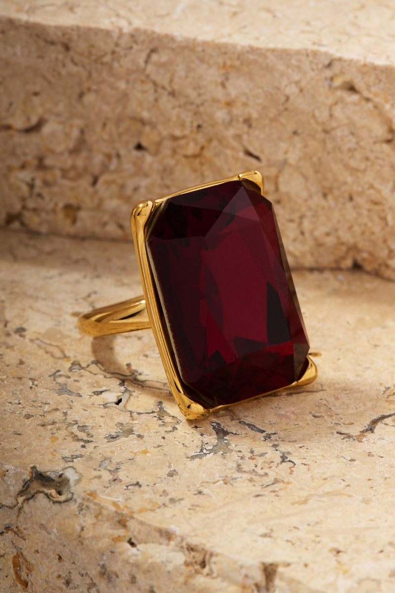 The KOKO Statement Ring-RED