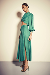 Vida Maxi Skirt - Emerald