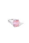 Pink Premium 5A CZ Ring