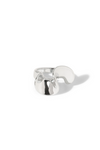 Steel Wave Silver Ring