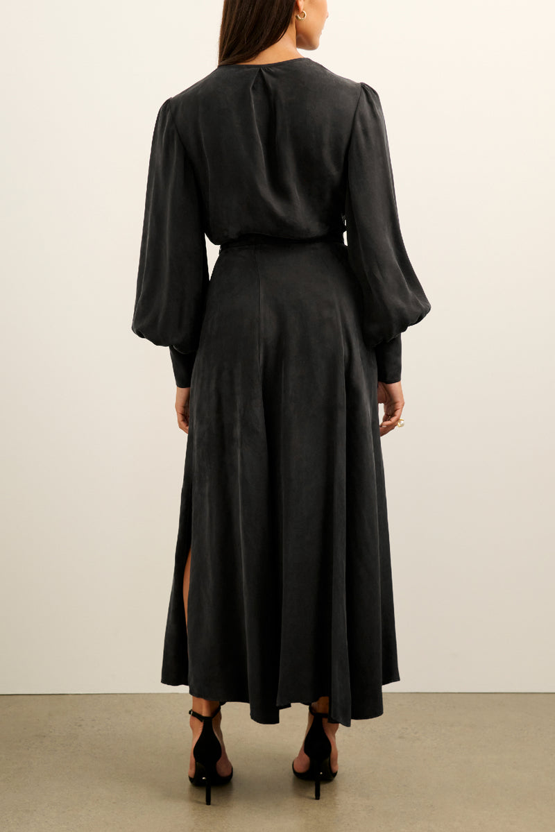 Vida Maxi Skirt - Black