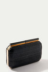 KOKO Woven Clutch-BLACK