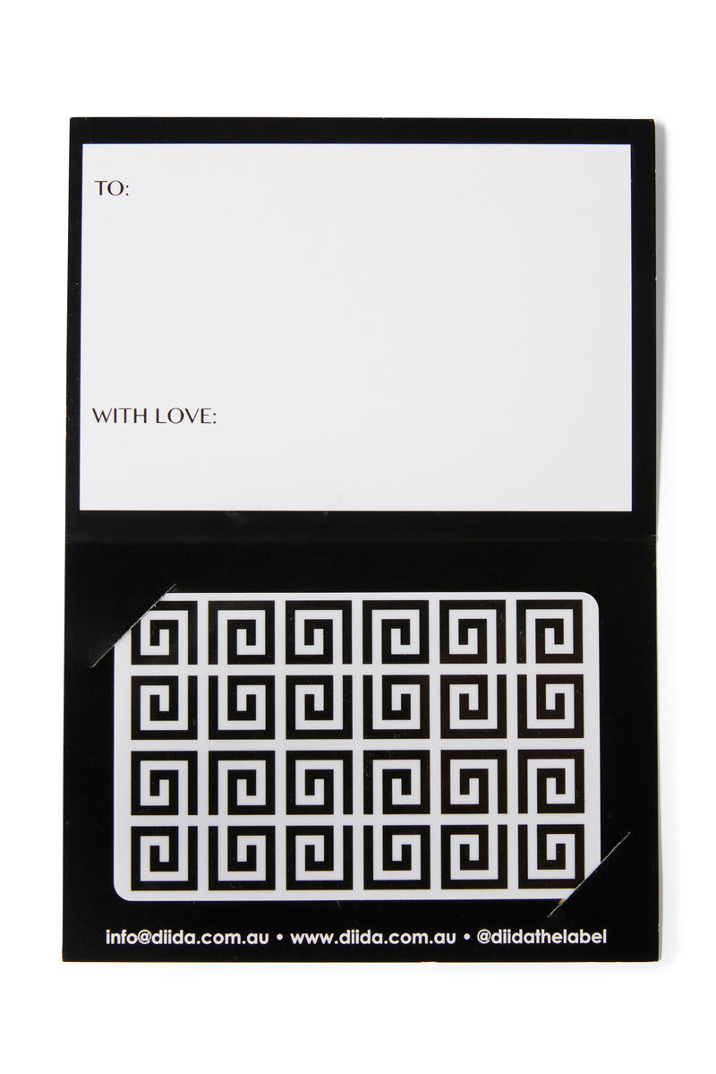 DIIDA GIFT CARD - $500