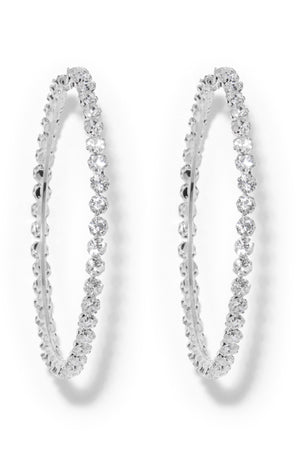 Dynasty Hoops Large - Silver