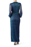 Athenian Luxe Robe - Azure
