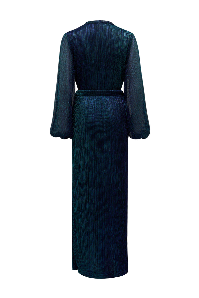 Athenian Luxe Robe - Azure