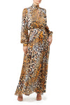 Cleopatra Maxi Dress - Leopard